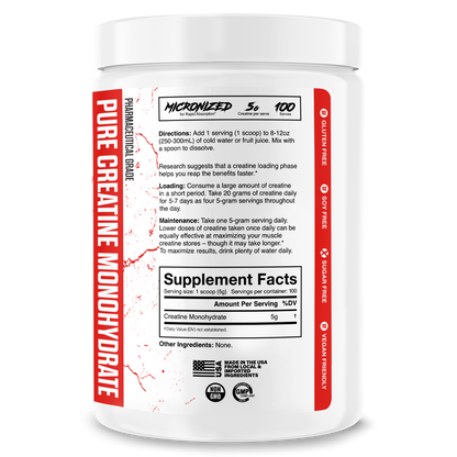 The Curse! Creatine Monohydrate