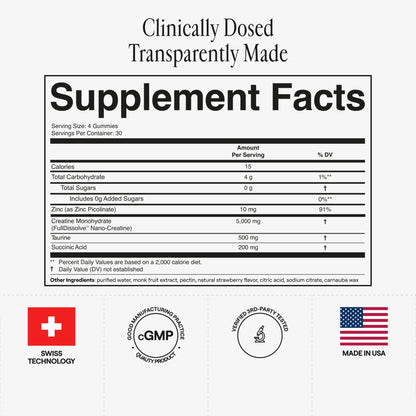 Arq8™ Creatine Monohydrate Gummies